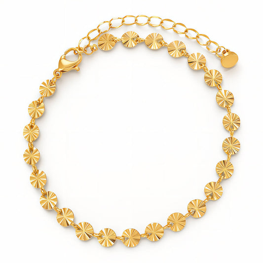 Bloom Gold Bracelet | 18K Gold Plated Waterproof