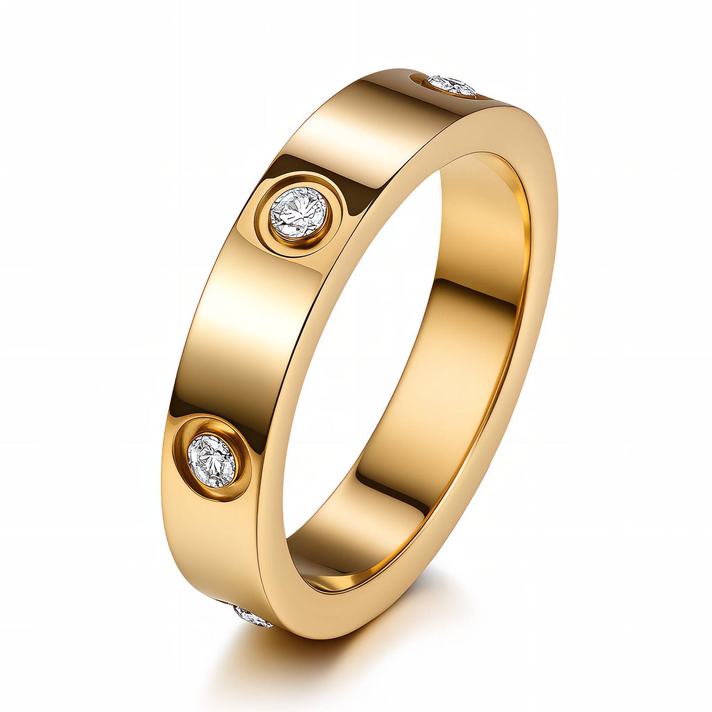 Minimal Gold Ring | 18K Gold Plated Waterproof