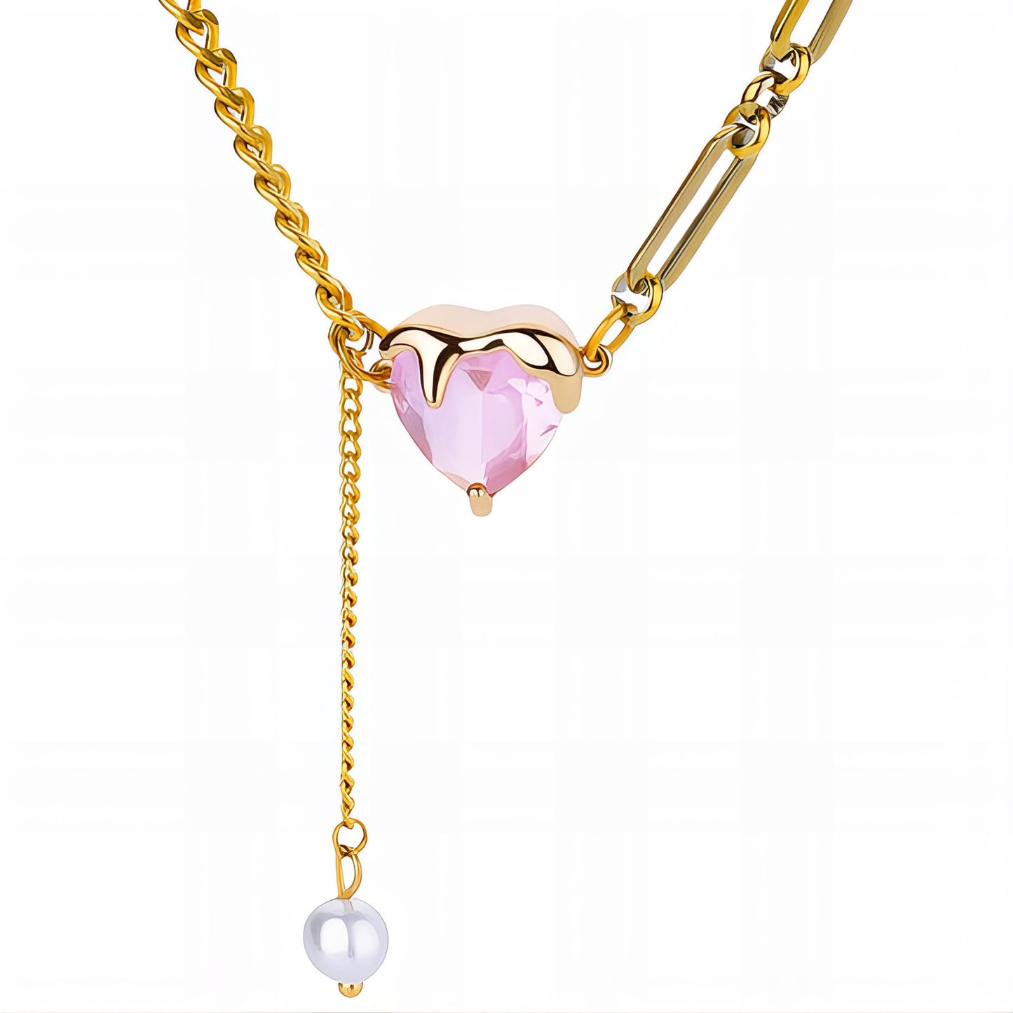 Heart Necklace – 18K Gold Plated Waterproof Anti-Tarnish